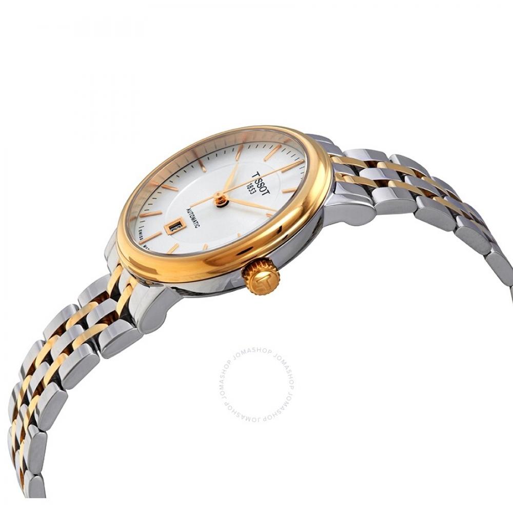 Tissot Carson Automatic Silver Dial Ladies Watch T122.207.22.031.00