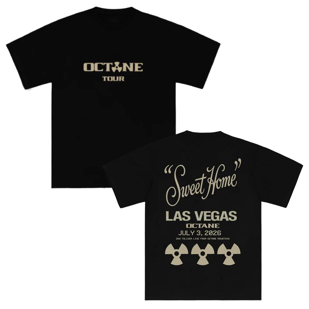 Don Toliver Merch - Octane  Sweet Home  Las Vegas On July 3, 2026 T-Shirt XXXL
