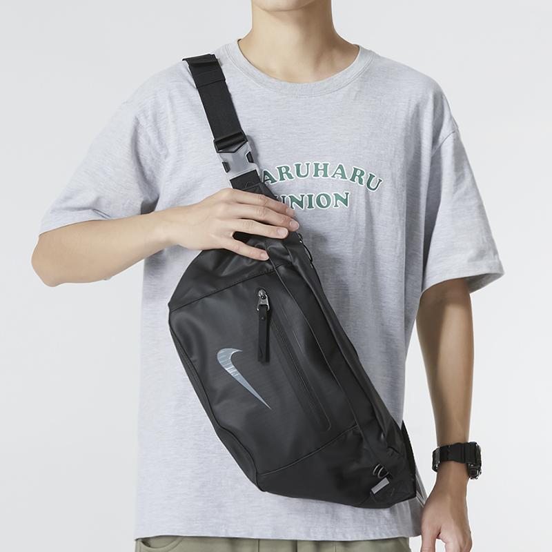 New Nike Fabric Shoulder Bag, Crossbody Bag, Fanny Pack Unisex Black DO7956-010