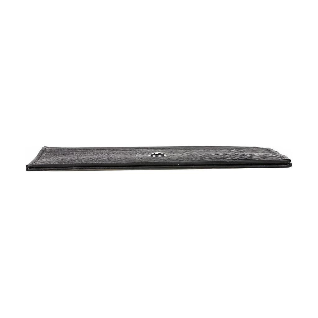 Montblanc Meisterstück Serie Narbenleder Kartenetui Herren Accessoires Schwarz 113309