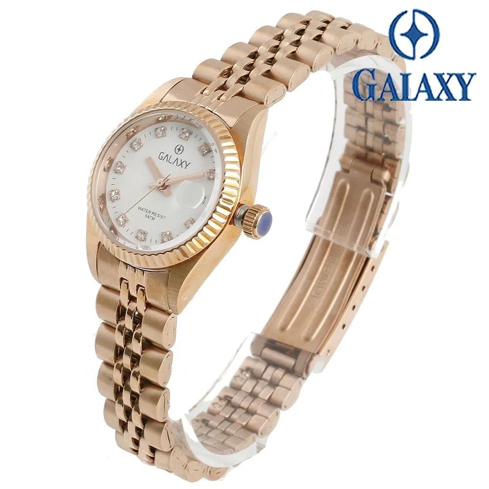 Galaxy 50M Waterproof Men's/Women's Couple Wristwatch QT7013MH/QT7013FH