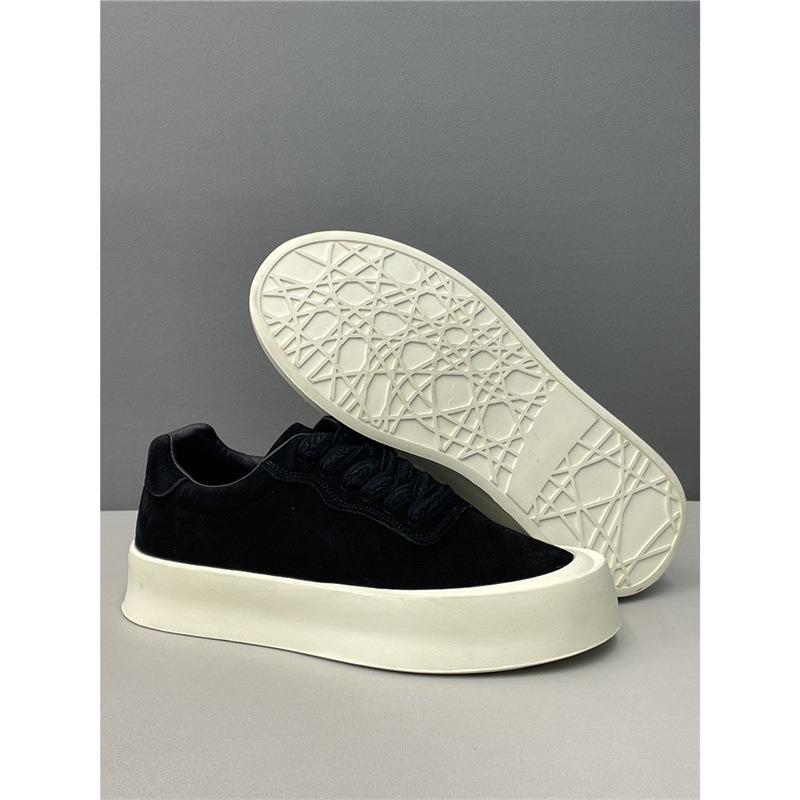 Shoes Men's Autumn New Leather Soft-soled Low-top Men's Shoes Sports and Leisure Board Shoes Men's Trendy Bc