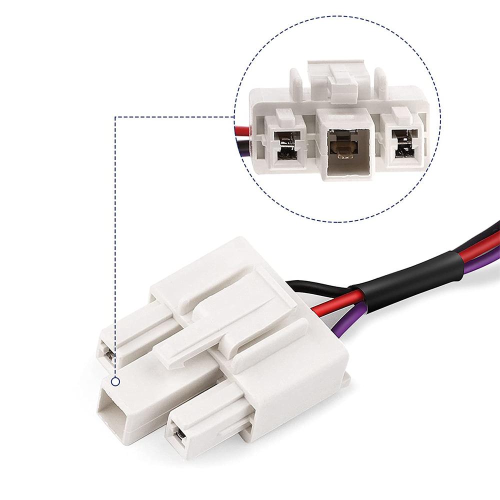 1PCS DC 12V 4W Freezing Fan Motor For Midea Refrigerator BCD-330WTV 50240401000P