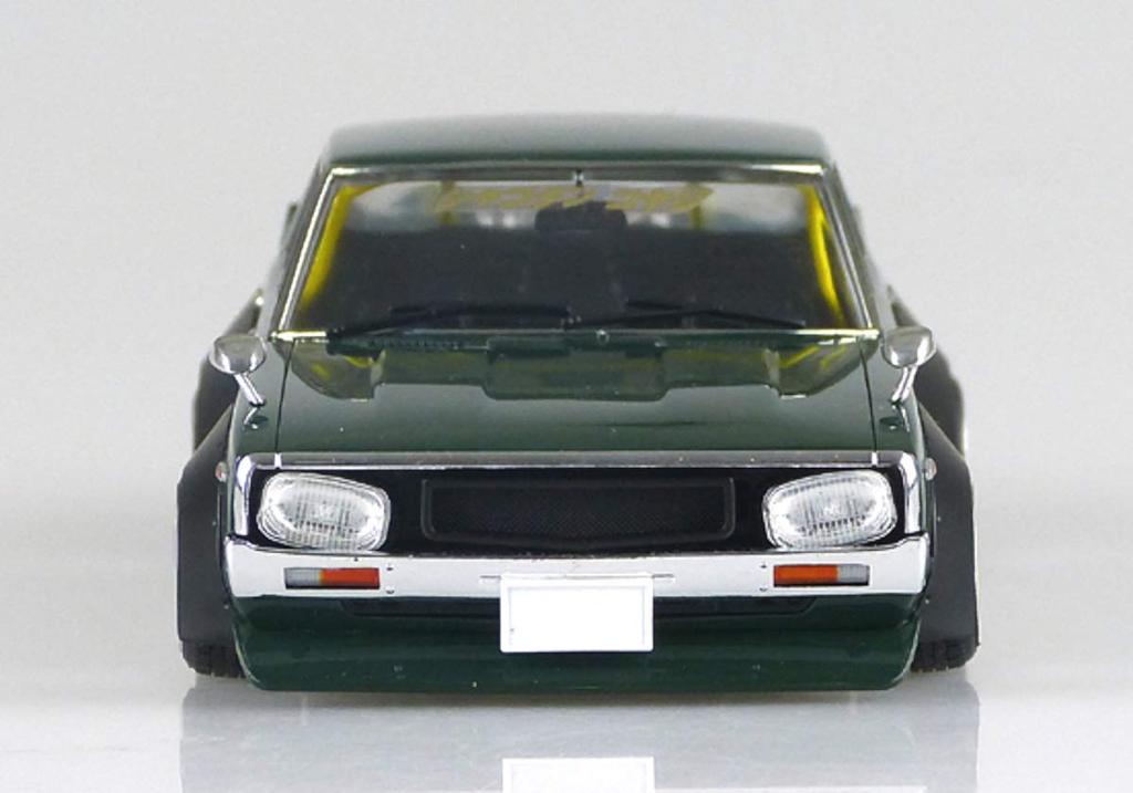 Aoshima Bunka Kyozai Seria Liberty Walk 8 LB Works Nissan Skyline Kenmeri 4Dr 2015 Model Plastikowy 1/24 Nie. wer.