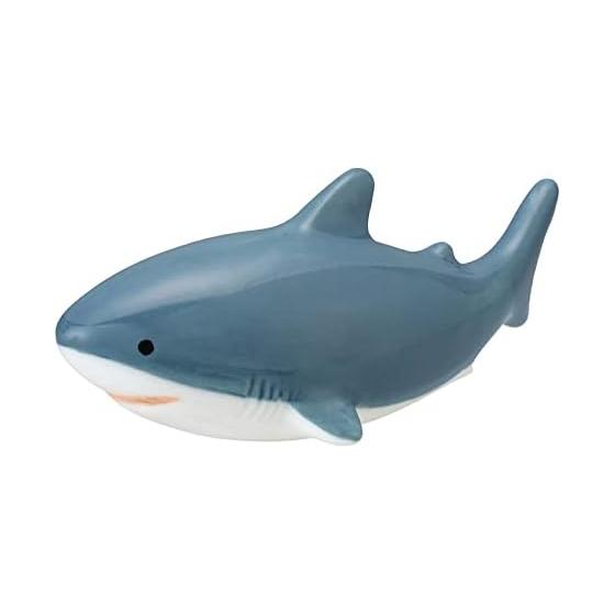 Decole Corporation Runrun Marine Marine Chopstick Rest Great White Shark MG-28112
