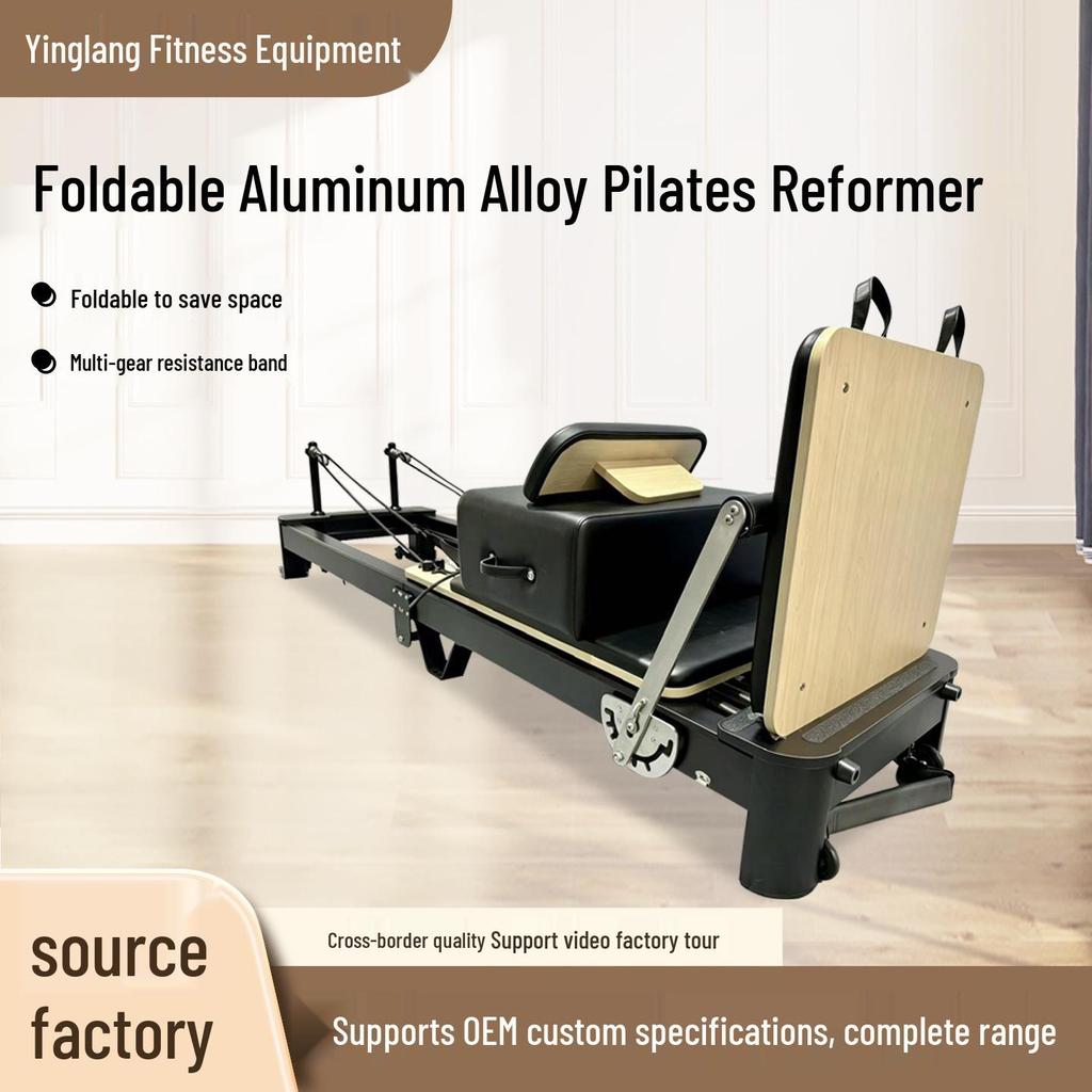 Aluminum Alloy Folding Pilates Bed for Private Yoga and Weight Loss Studio