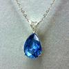 Collana con ciondolo a forma di pera in zircone Cao Shi Fashion per donna