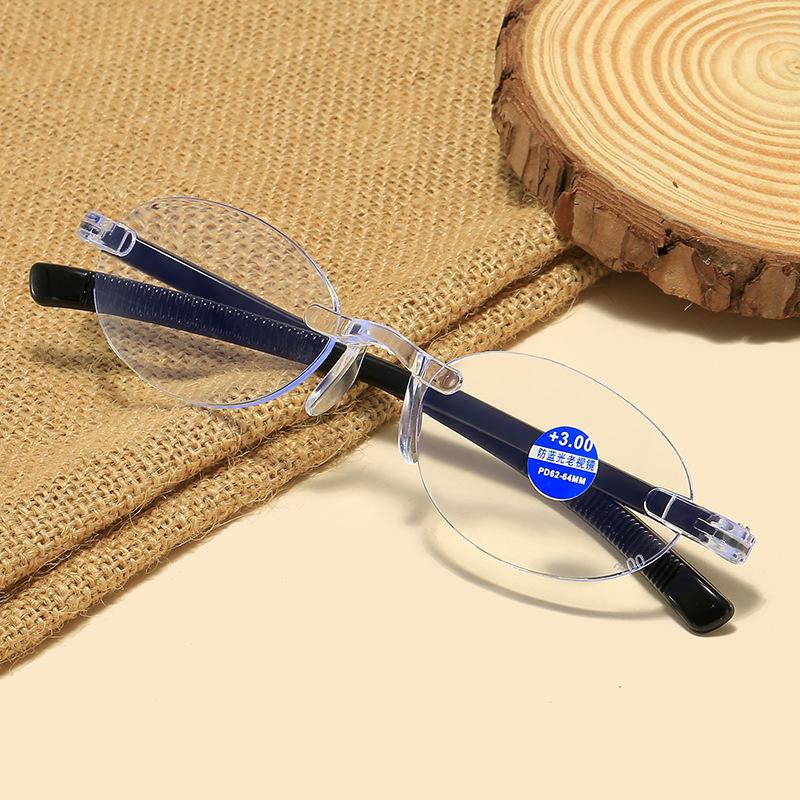 

Blue Light Blocking Reading Glasses Women Men Cutting Frame Presbyopia Eyeglasses Hd Lens Farsighted +1.0 To +4.0 +2.5