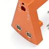 Undermount Drawer Slide Drilling Guide Kit Include Aluminum Alloy Angle Guide 6mm 2.5mm Brad Point Drill Bits Stop