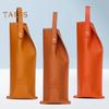 Wine Bag Elegant Stylish Champagne Wine Bottles Tote Carrier Fake Leather Wine Packaging Bag for Home