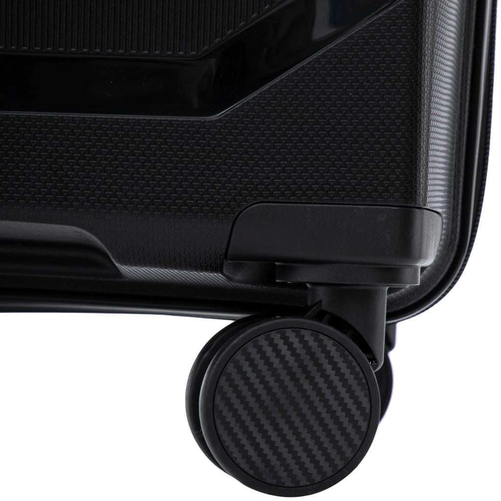 Wings Cockatiel Medium Suitcase Polypropylene 24" Black