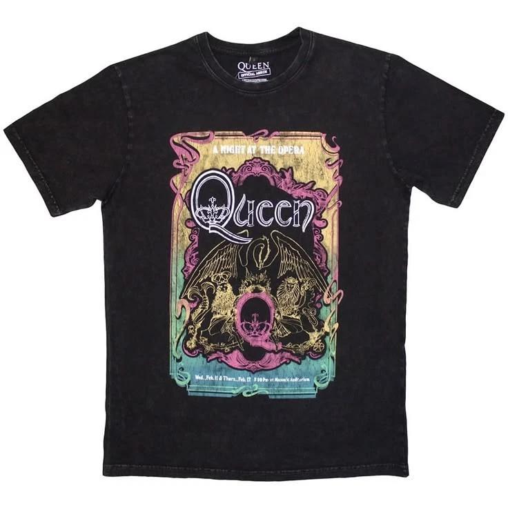 Queen A Night At The Opera Vintage Band Graphic T-shirt L