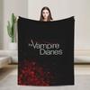 Coperta The Vampire Diaries Flanella Decorazione Dramma Horror Dark fantasy Coperte da Divano per Letto Viaggio Copriletti