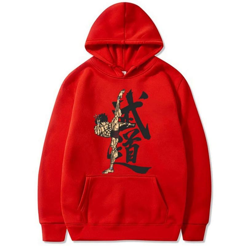 Baki The Grappler Zimní Podzimní Harajuku Mikina