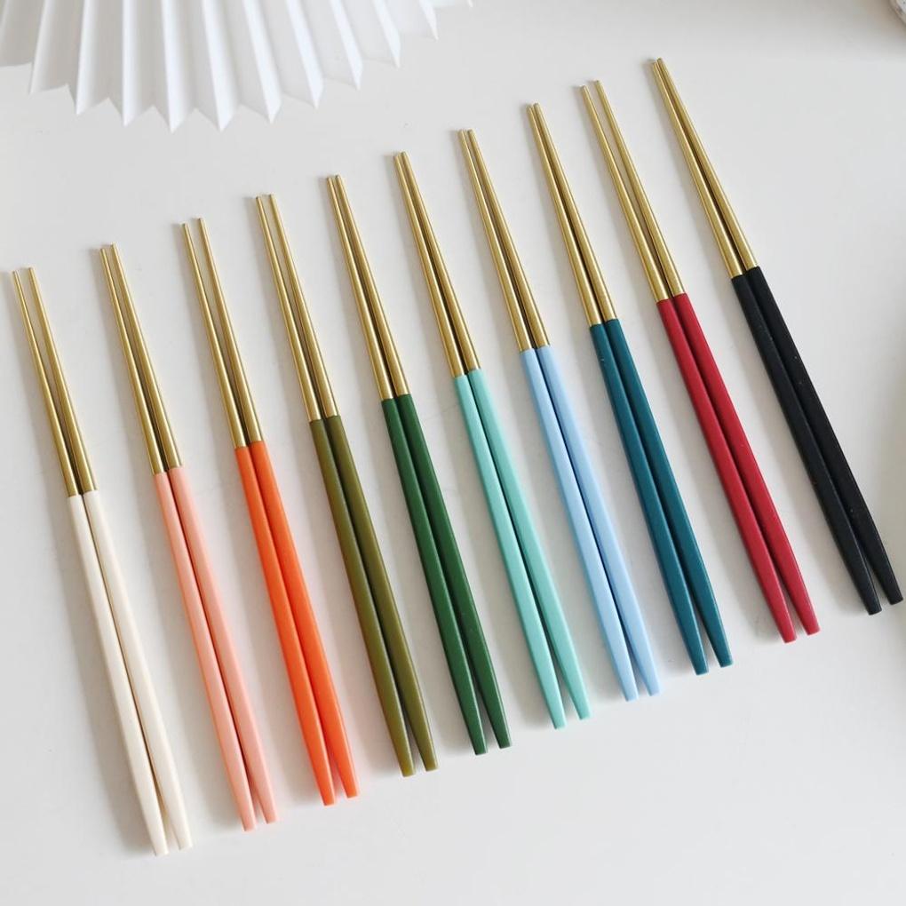 

Bogen Double-Sided Cutlery Vacuum Chopsticks Silver/Gold 20 Pieces