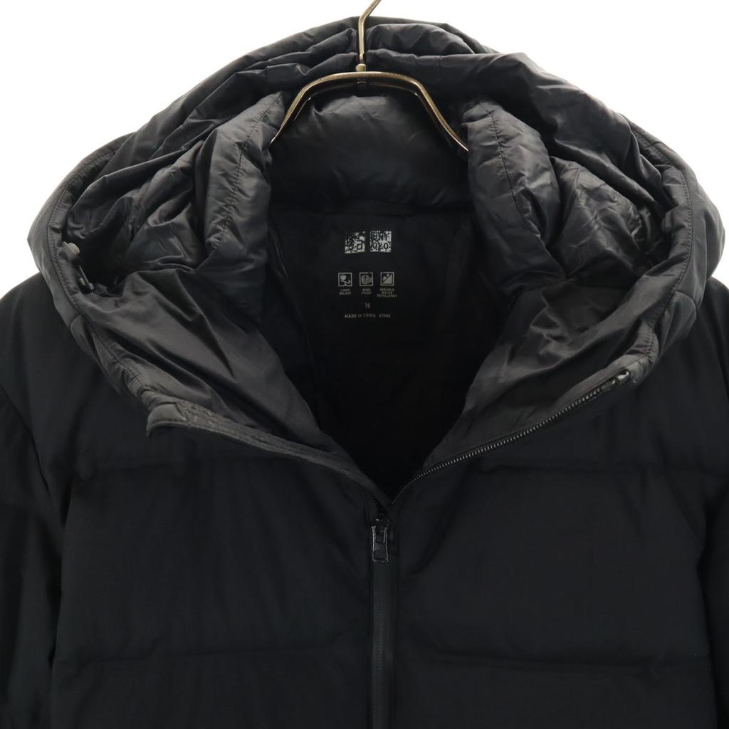 UNIQLO seamless down parka M black Men's Used