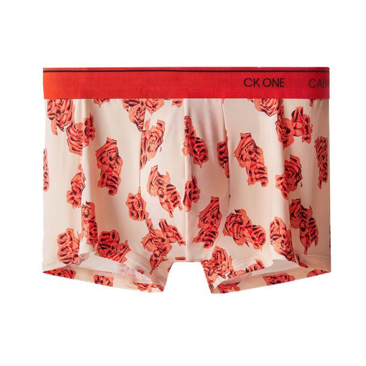 

Calvin Klein Logo Print Boxer Briefs Men underwear Red NB2225-1BG S