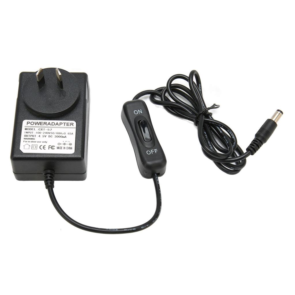 Foam Cutter Power Adapter 4.5V 3000mA 50 60Hz Input Strong Plasitc Metal Hot Wire Cutter Adaptor 100‑240V AU Plug 18W