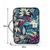 Leaves Print Taška na dokumenty A4 Taška na zip Pouzdro na papír A4 Papír na notebooky Pera Taška na iPad