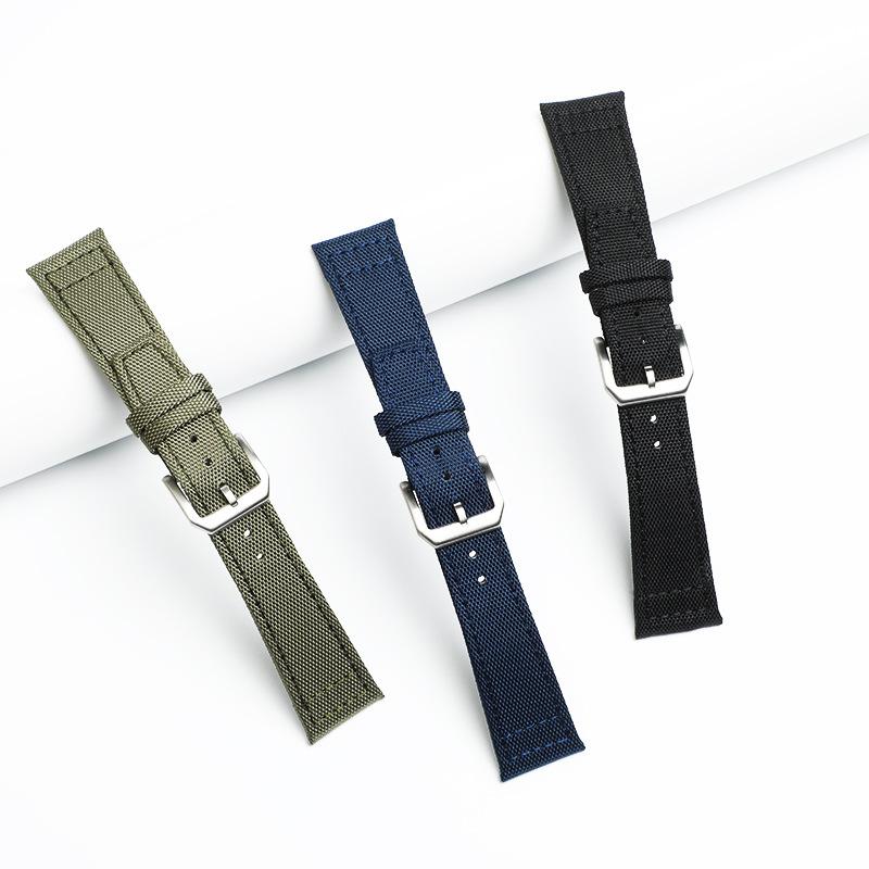 Straight Nylon Leather Canvas 20/21/22 Mm Suitable for Wanguo Watch with IW Little Prince Pilot Series