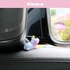YGMONER Mini Hippopotamus Car Dashboard Figurines Set of 6 Cute 1inch Hippo Car Decorations Kawaii Car Interior Decor Accessories Gifts for Hippo