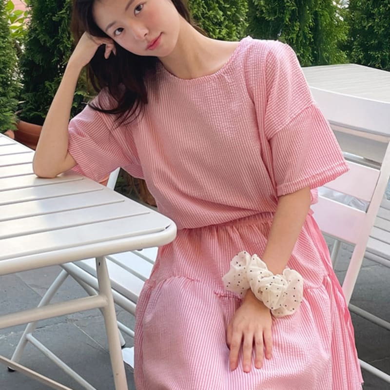 

Резинка-скранч из шифона ISABEY (VKAZF7046) IVP (ivory print)