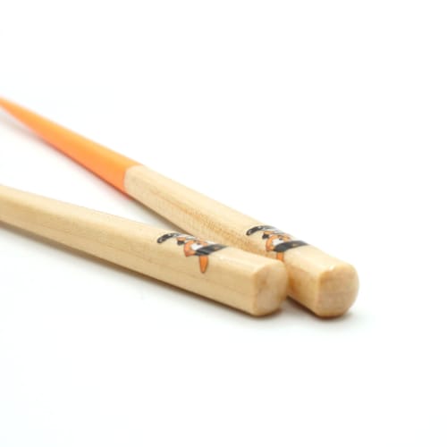 Hyozaemon Kattobashi Farbe Yomiuri Giants Essstäbchen, Hergestellt in Japan, 22,5 cm