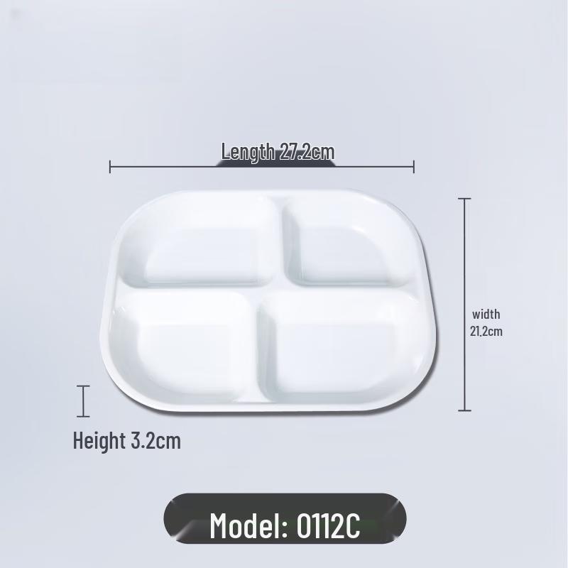 

Melamine Divided Lunch Tray