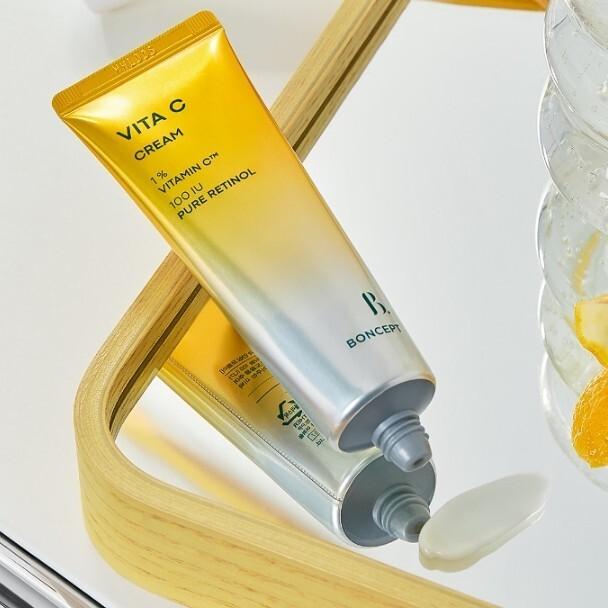 BONCEPT Vita C Cream 50ml /  Improve Skin Tone, Brightening, Moisturizing, Korean Cosmetics, Kbeauty