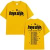Freya Skye Starlight Shine Tour 2025 Concert Graphic Tee  UK Pop Singer Unisex Vintage Crewneck Oversized 100 Cotton Tshirts