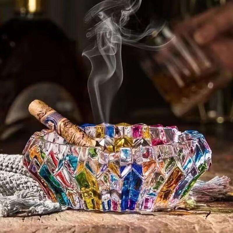 European Style Crystal Glass Ashtray