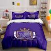 Purple Arrow Crest Bedding Set Bedding Duvet Cover Set Duvet Cover Pillowcases (1 * Duvet Cover 2 * Pillowcases, without duvet insert)