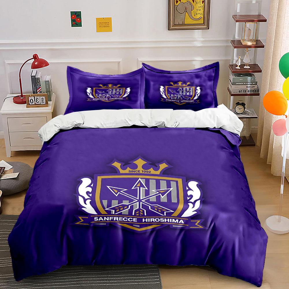 Purple Arrow Crest Bedding Set Bedding Duvet Cover Set Duvet Cover Pillowcases (1 * Duvet Cover 2 * Pillowcases, without duvet insert)