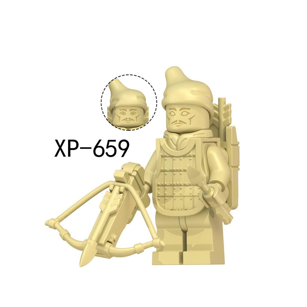 KT1089 Παιχνίδι Κινέζικης Τερακότας Warriors and Horses Building Block XP658-665