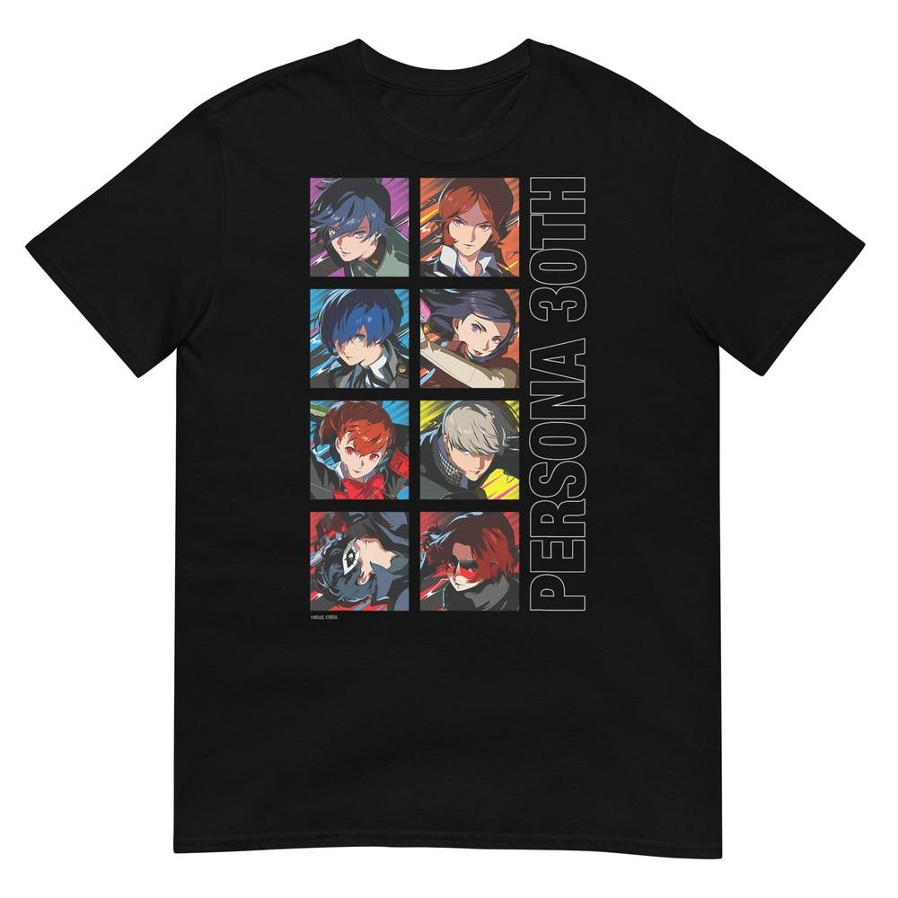 T-shirt Atlus Persona 30th Serie Protagonisti Stack Legacy
