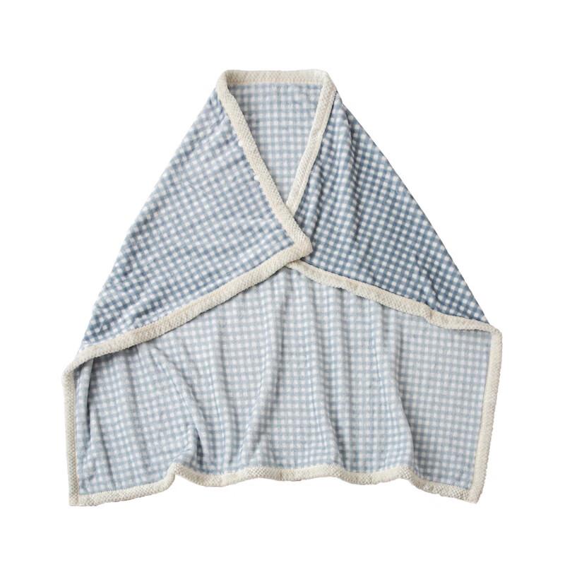 Muji Snowflake Fleece Travel Blanket
