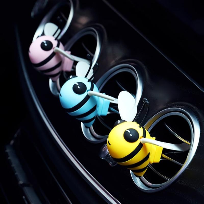 Auto Lüftungsschlitz Clip Anhänger, Bienen Auto Diffusor Lüftungsschlitz Clip, Öl Diffusor Lüftungsschlitz Clip, Auto Lufterfrischer für Frauen Autostyling