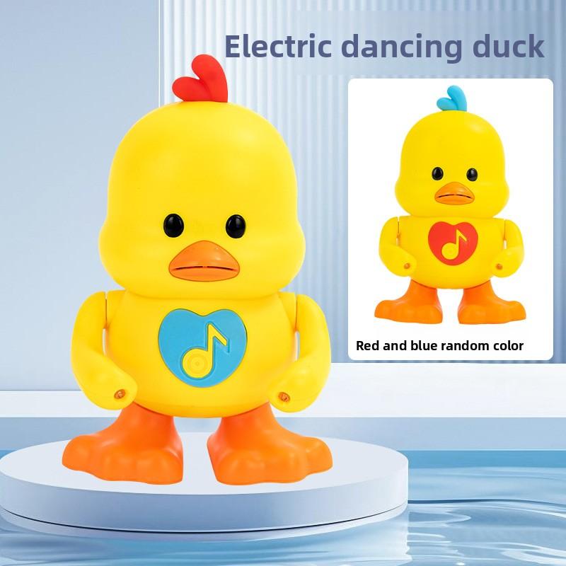 

Танцующая электрическая игрушка-утка с музыкой и светом для детей Dancing Duck Tool Set