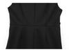 2025 Spring/Autumn Sleeveless Mini Dress with Bow Decoration - Cross-Border European & American Fashion