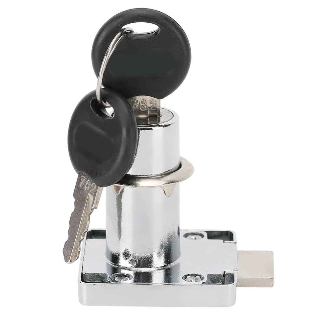 3pcs Universal Drawer Lock Zinc Alloy Cam Lock Security Cabinet Lock Office