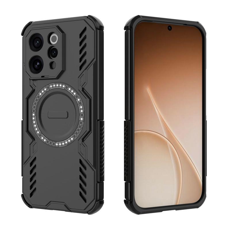 Heat Dissipation For Vivo V70 5G Case Vivo V70 5G Cover Bumper Shockproof Magnetic Charge Protective Phone Cover For Vivo V70 5G