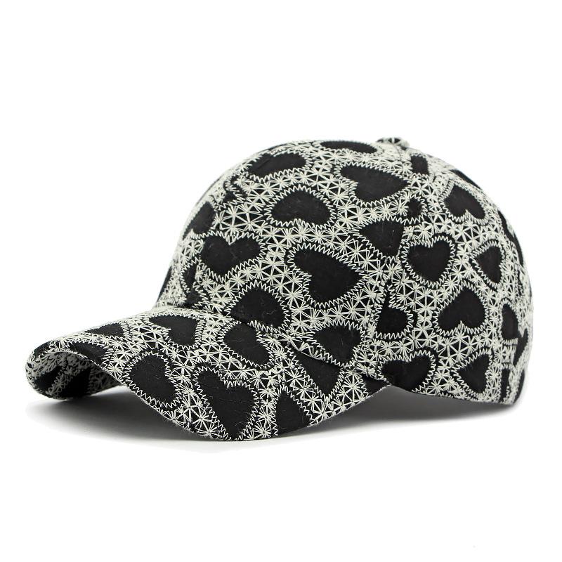 

Вышитая бейсболка с жестким верхом для женщин, солнцезащитная шляпа