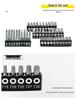 Multi-functional Household & Auto Repair Toolbox: Industrial-Grade Hardware & Electrician Storage Set