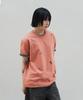 SLOWACID Washed Stamp Short Sleeve T-Shirt [Orange]