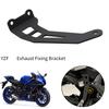 Aluminum Motorcycle Exhaust Hanger Bracket for YZF 2021-2025 Replacement Muffler Exhaust Holder Motorbike Accessories