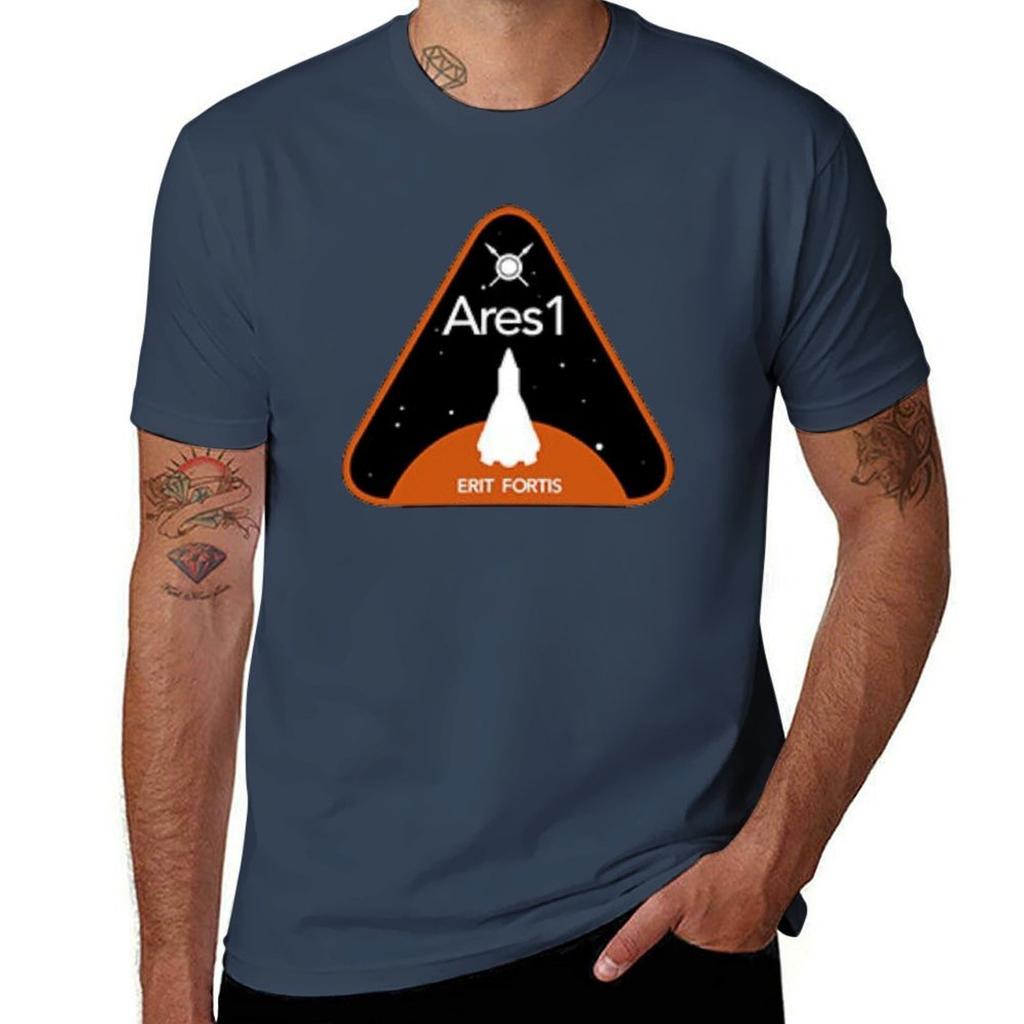 Ares 1 TShirt man t shirt cotton t shirts for man slim fit TShirt