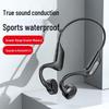 Bone Conduction Bluetooth 5.0 Sport Headphones with Card Slot & Digital Display
