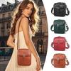 Retro Skórzana Torba Listonoszka Crossbody - Wszechstronna, Casualowa, Jednoramienna Torebka na Telefony Komórkowe