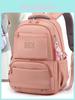 Nylon School Backpack For Teens With Multiple Compartments Waterproof Design For Students