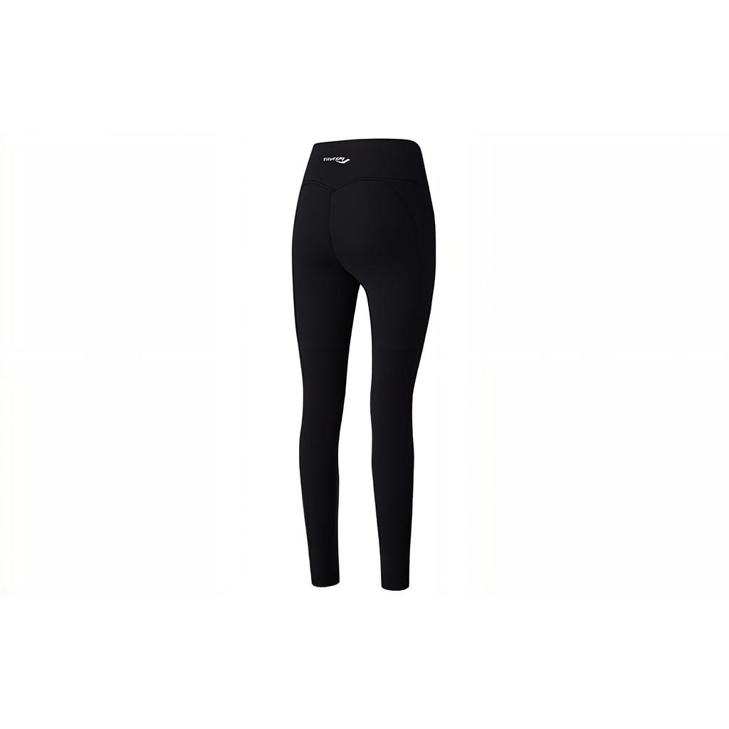 SAUCONY Solid High Waist Nine Point Tight Sports Leggings Women Leggings Black SC1230002DY-BK01